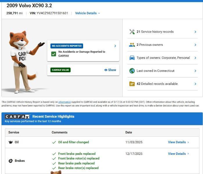 Volvo XC90 3.2 AWD 7-Passenger 2009