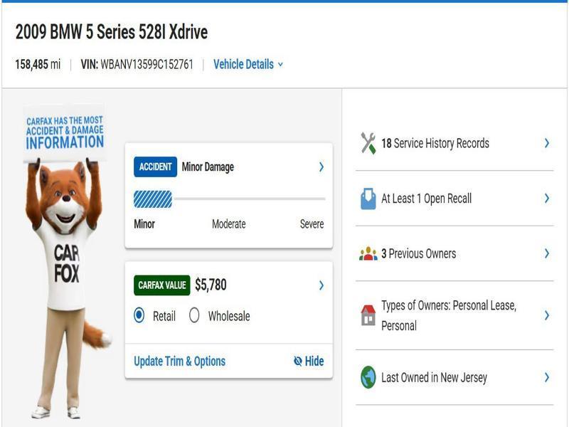 BMW 5-Series 528xi 2009