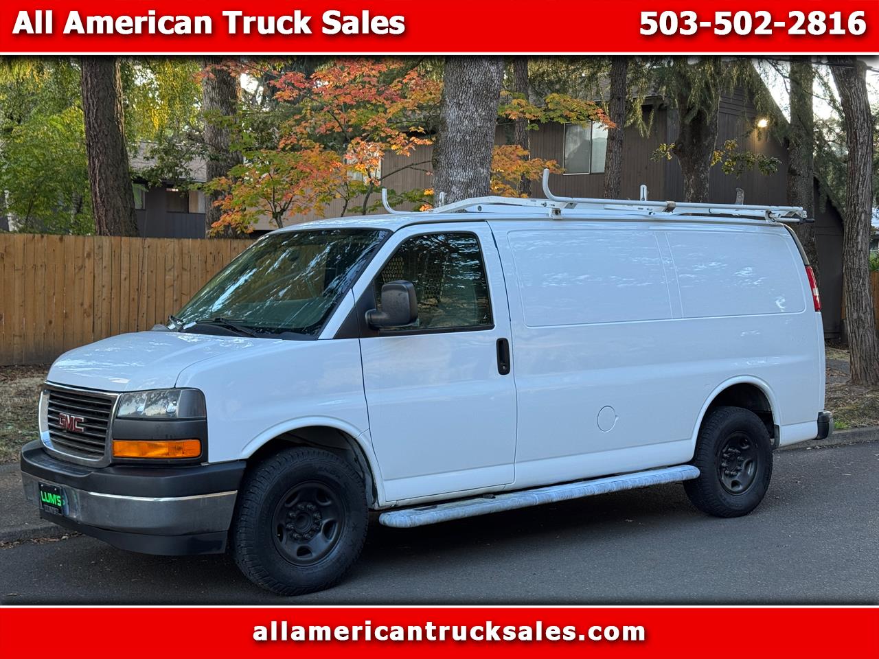2017 GMC Savana G2500 Cargo