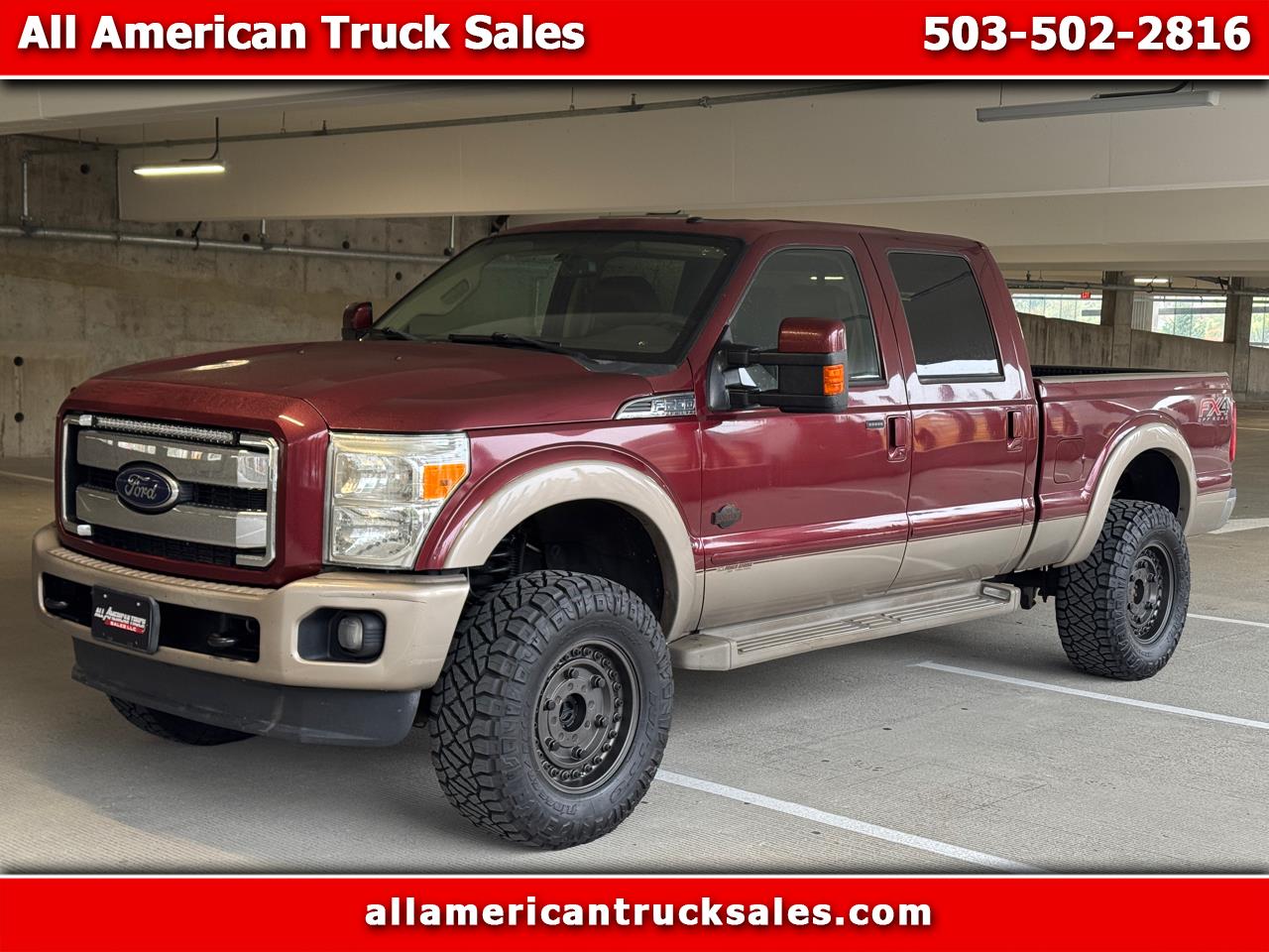 2012 Ford F-250 SD King Ranch Crew Cab 4WD