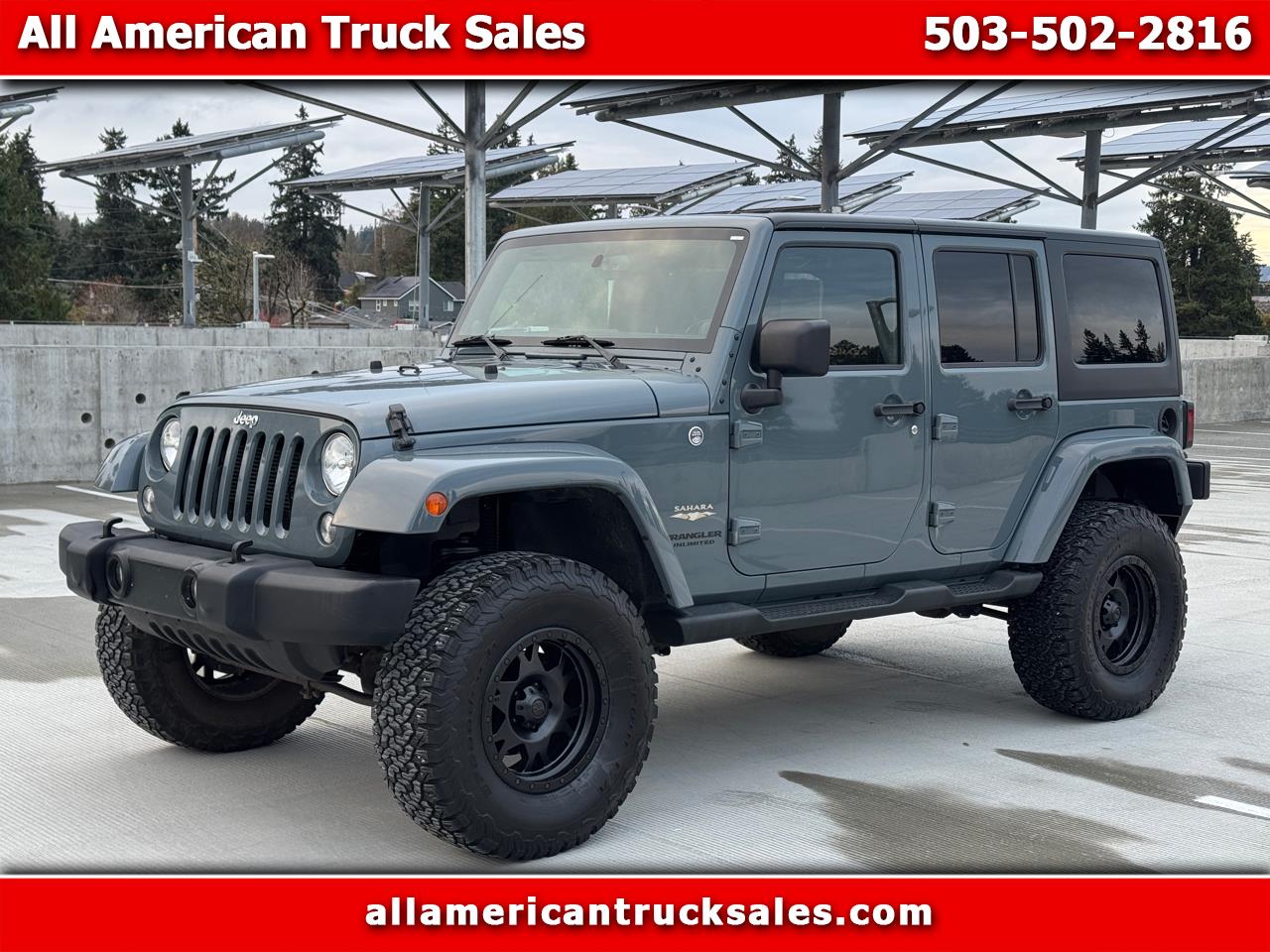2014 Jeep Wrangler Unlimited Sahara 4WD