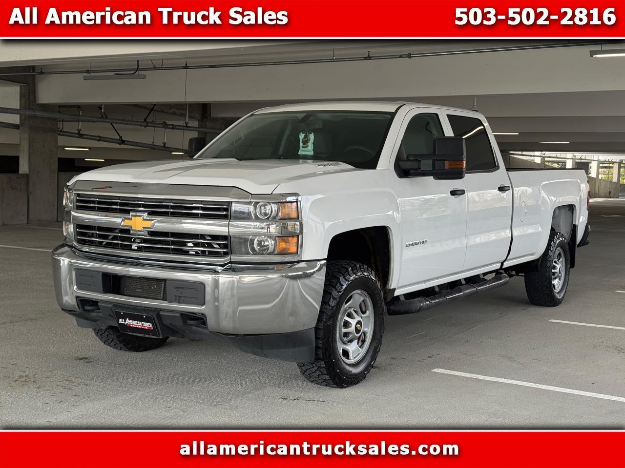 2015 Chevrolet Silverado 2500HD Work Truck Long Bed 4WD