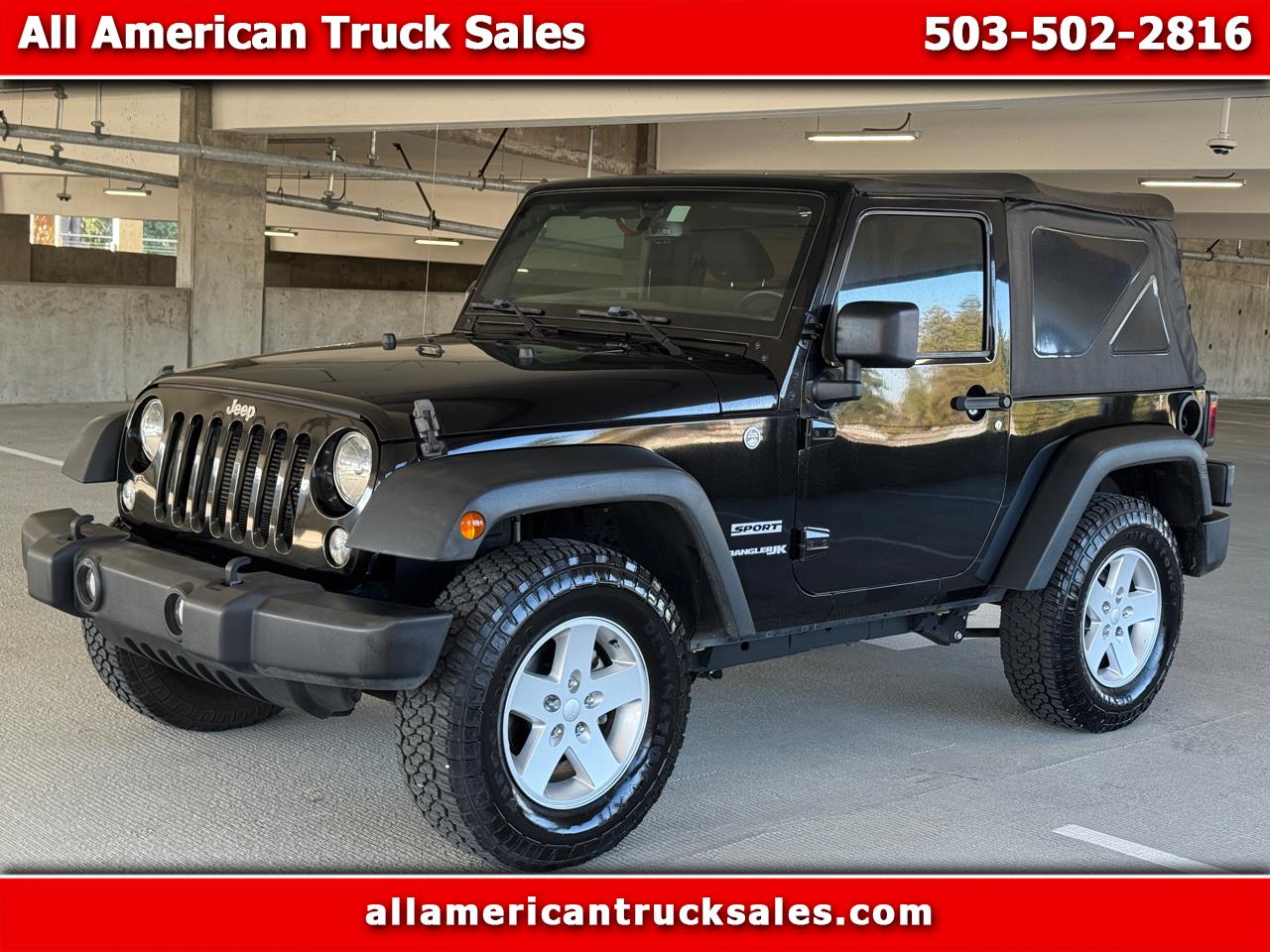 2018 Jeep Wrangler JK Sport 4WD