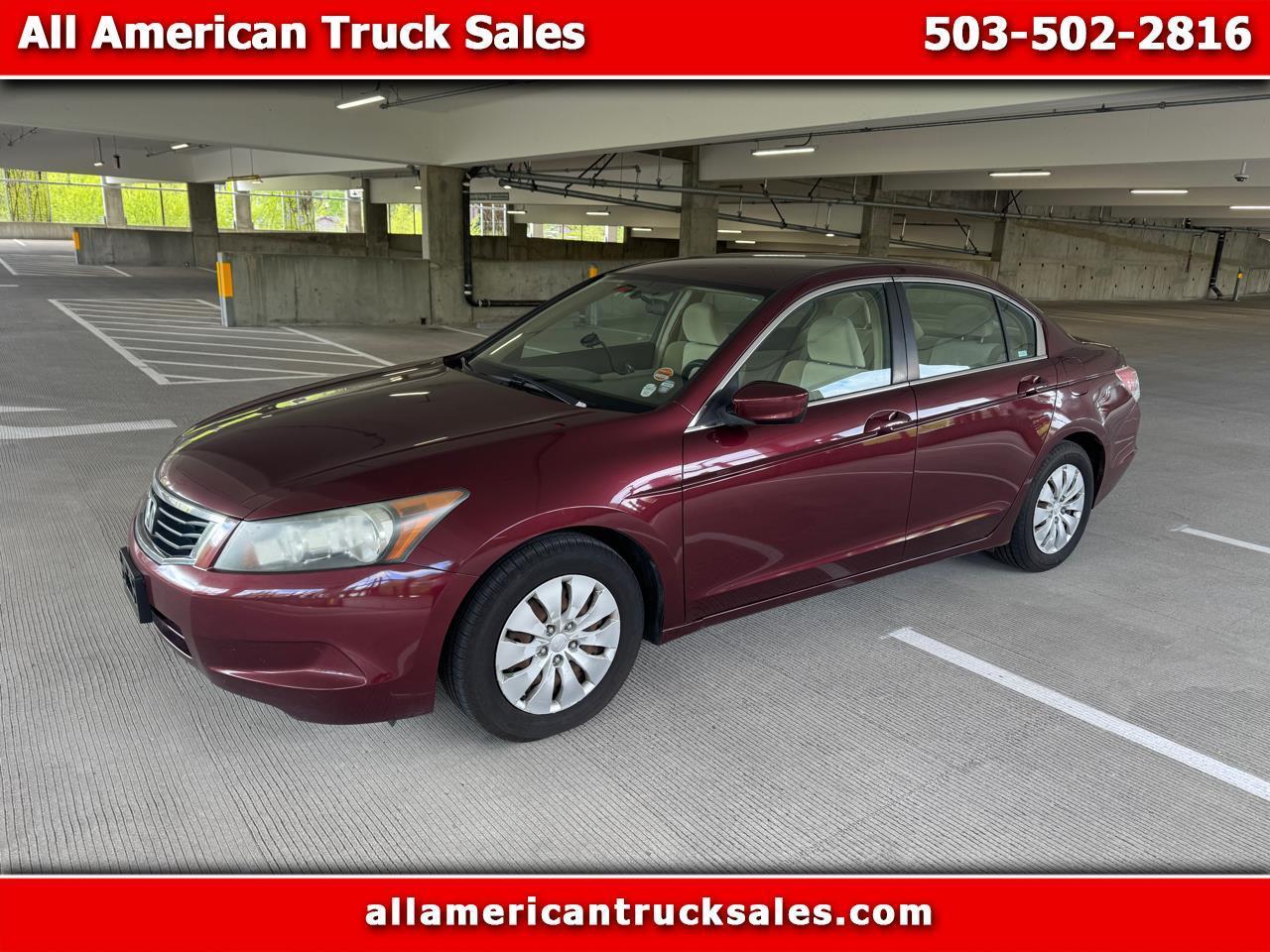 2008 Honda Accord LX sedan AT