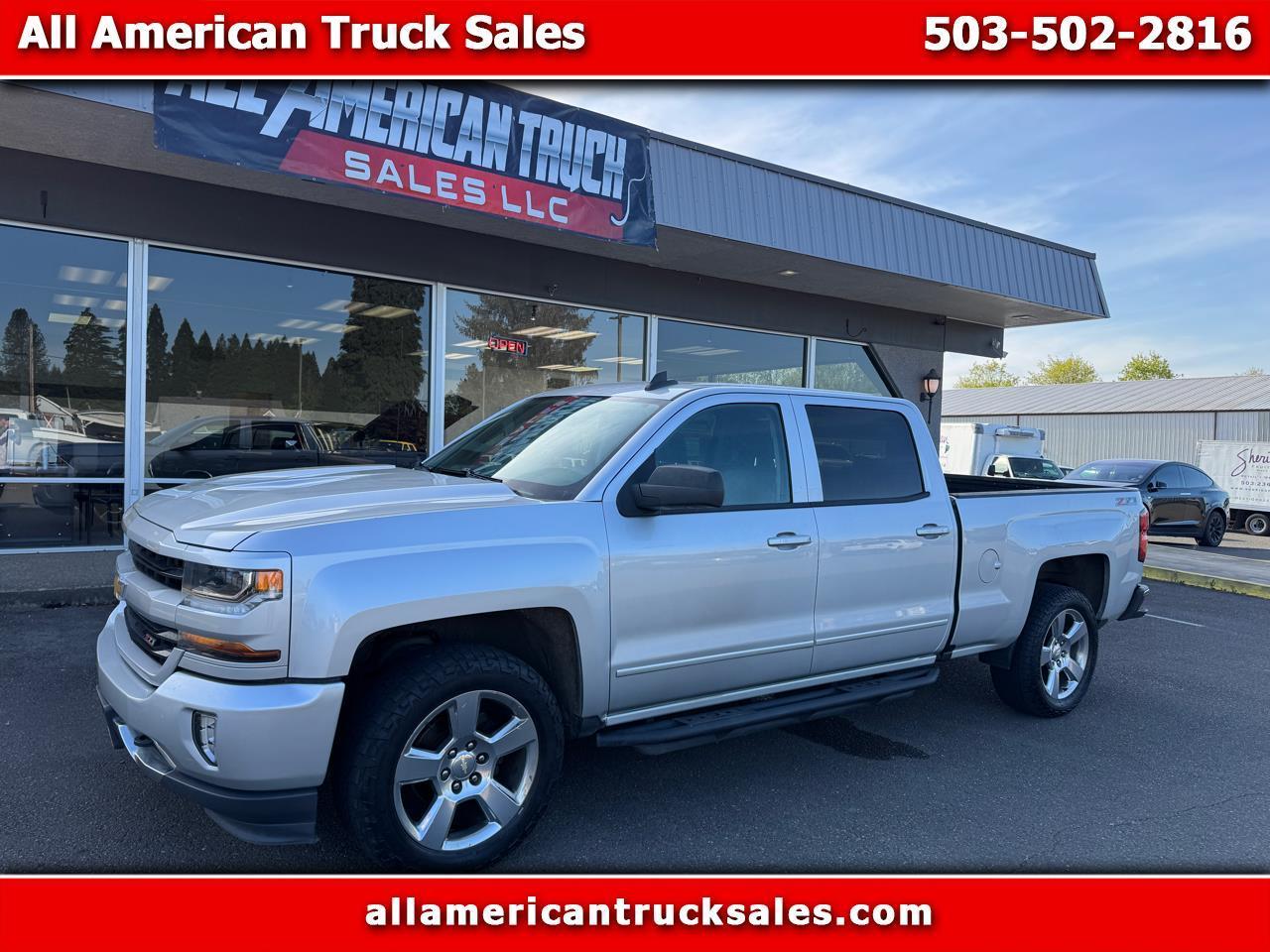2016 Chevrolet Silverado 1500 LT Crew Cab Short Box 4WD