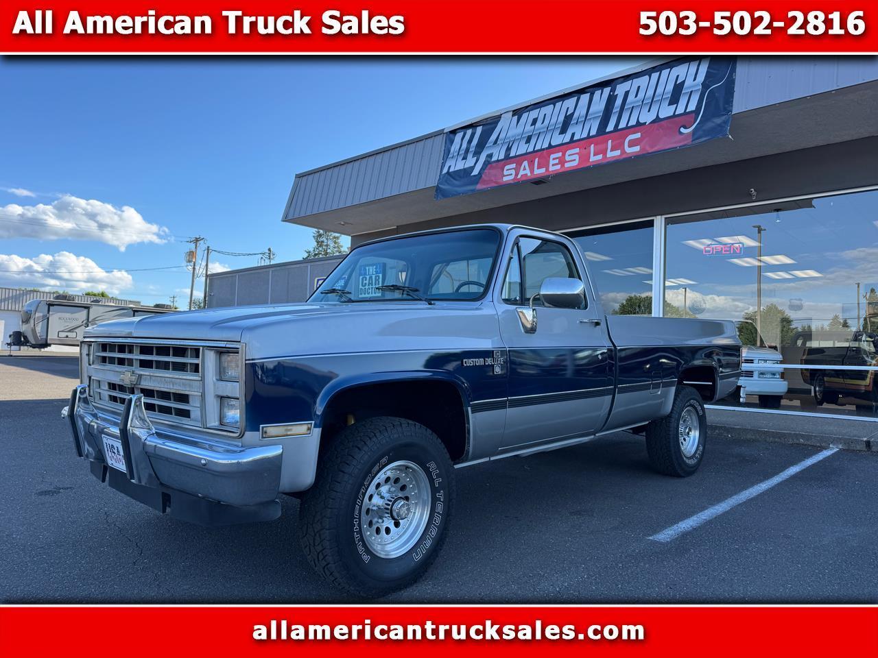 Chevrolet C/K 10 Regular Cab 4WD 1985