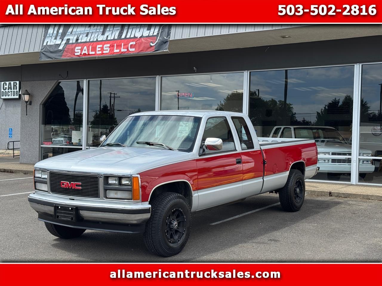 1988 GMC Sierra C/K 2500 Ext. Cab 8-ft. Bed 4WD