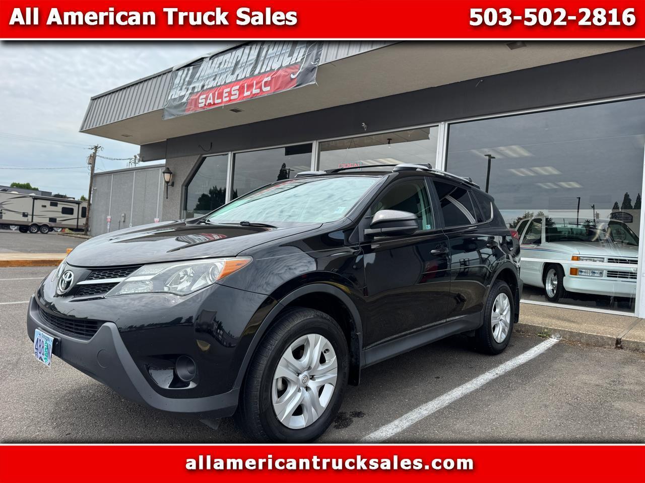 Toyota RAV4 LE AWD 2013