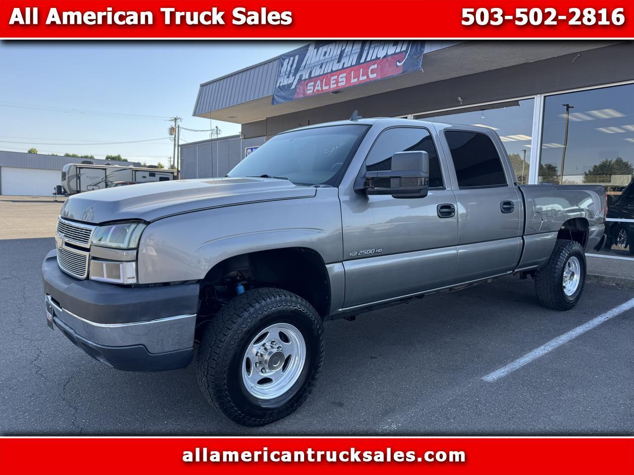 2006 Chevrolet Silverado 2500HD Work Truck Crew Cab Long Bed 4WD