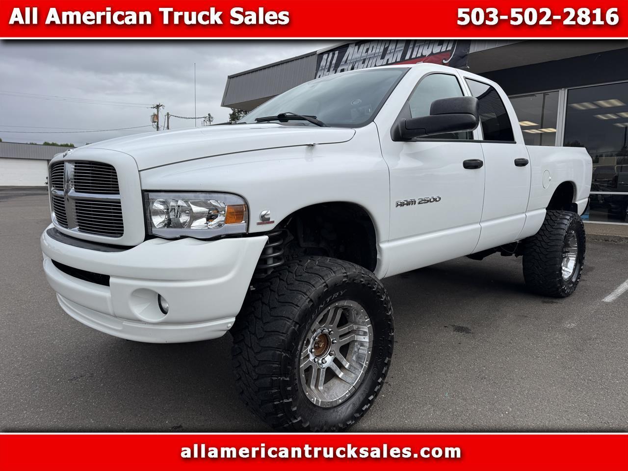 Dodge Ram 2500 SLT Quad Cab SWB 4WD 2004