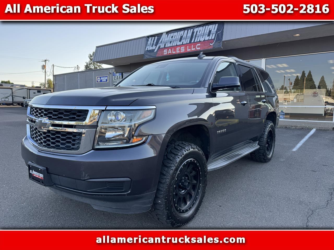 Chevrolet Tahoe LT 4WD 2015