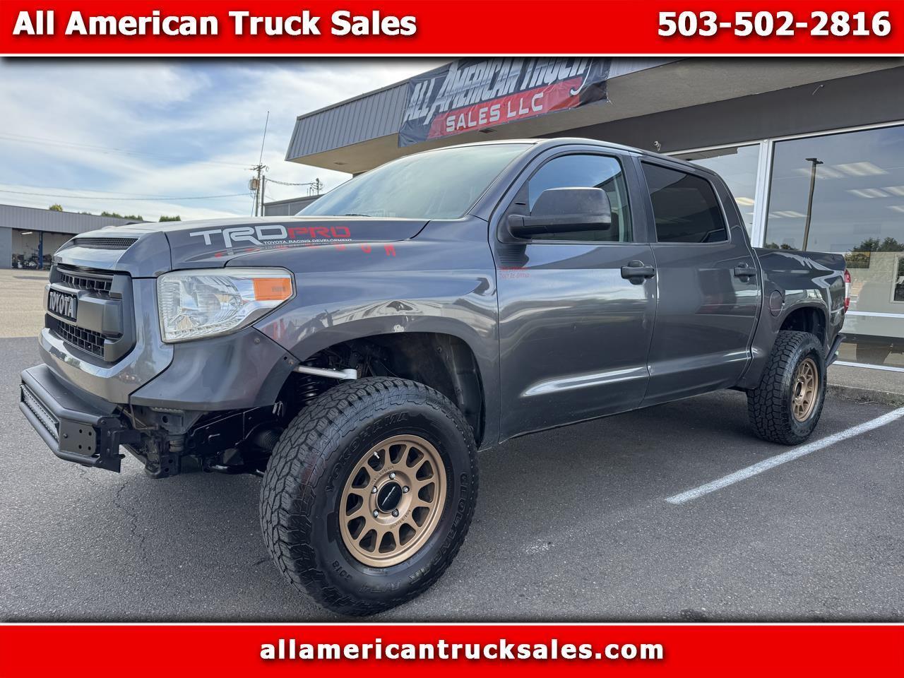 Toyota Tundra SR5 5.7L V8 CrewMax 4WD 2017