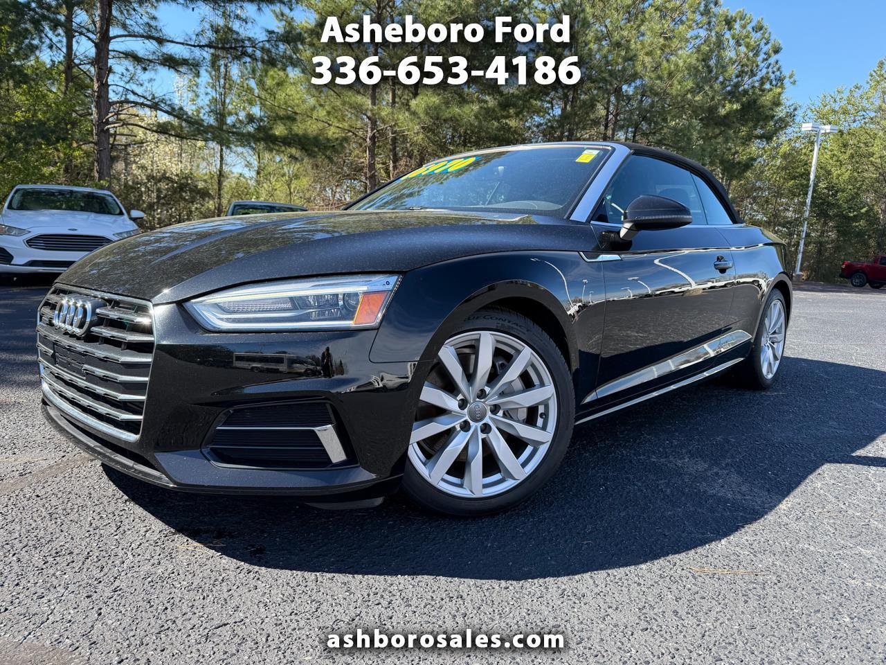 2018 Audi A5 Premium Cabriolet quattro 7A