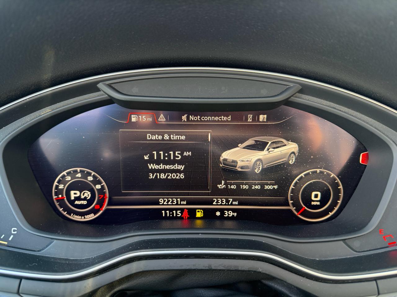 Audi A5 Premium Cabriolet quattro 7A 2018