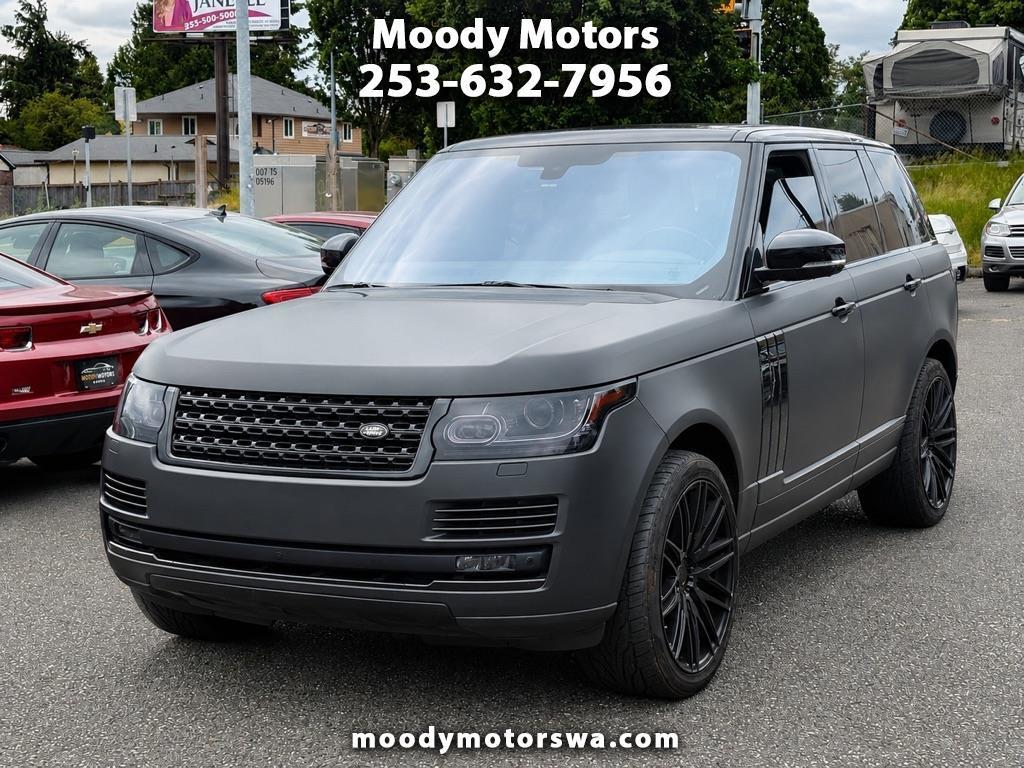 2016 Land Rover Range Rover HSE