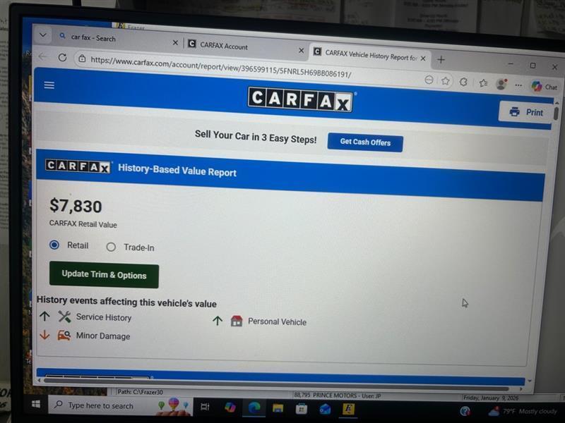 Honda Odyssey EX-L 2011