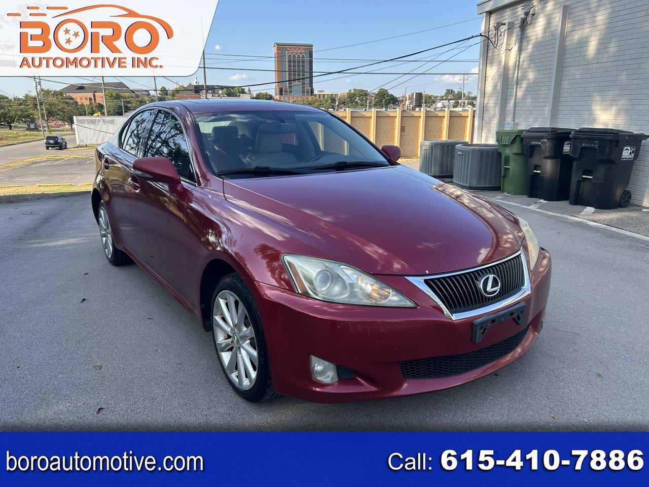 Lexus IS 250 4D Sedan AWD 2010