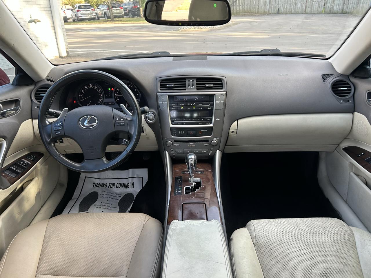 Lexus IS 250 4D Sedan AWD 2010