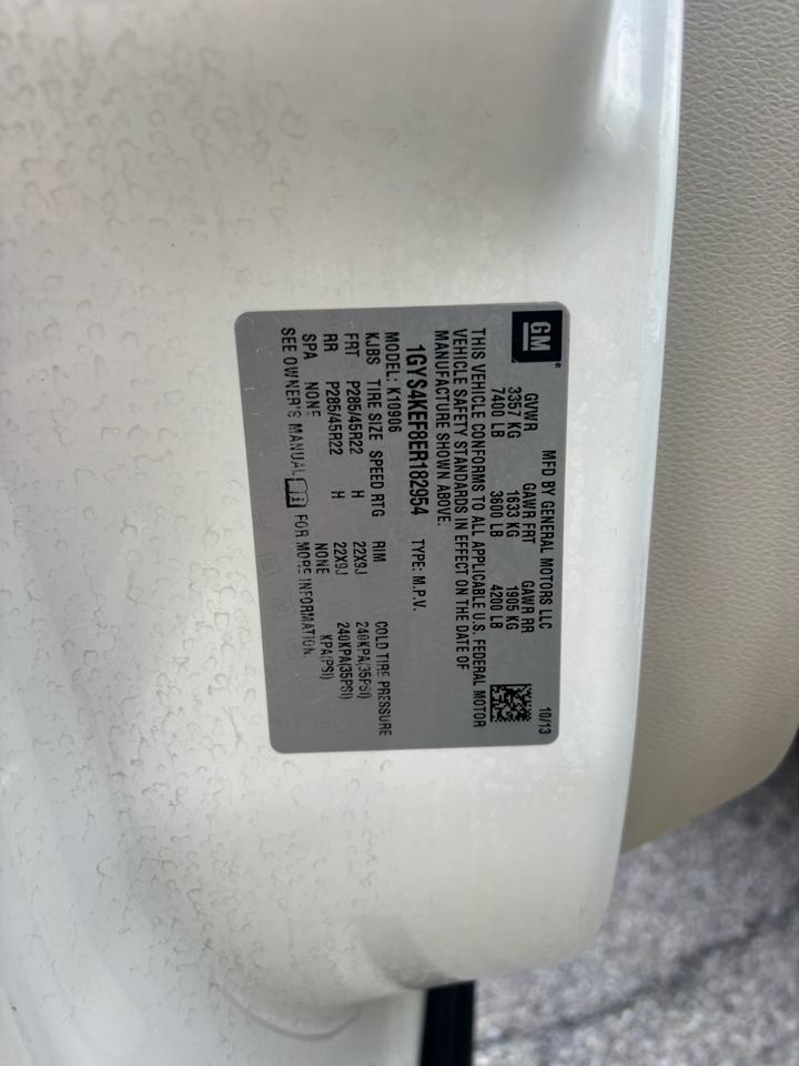 Cadillac Escalade ESV AWD Platinum 2014