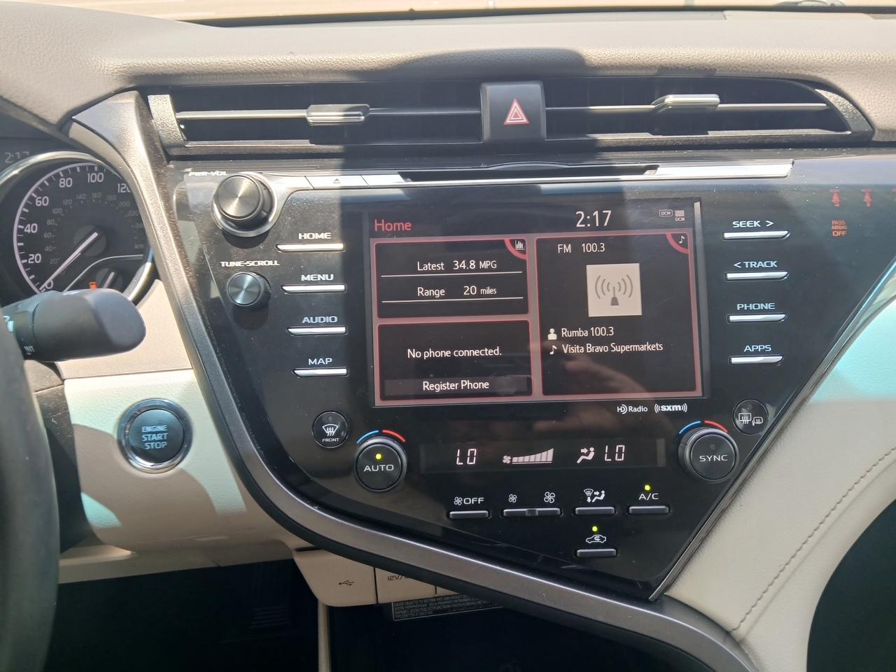 Toyota Camry XLE 2020