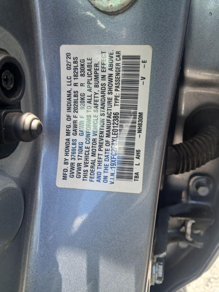 Honda Civic Sport CVT 2020