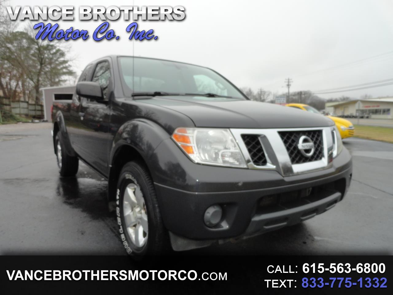 2012 Nissan Frontier 4WD King Cab Auto SV