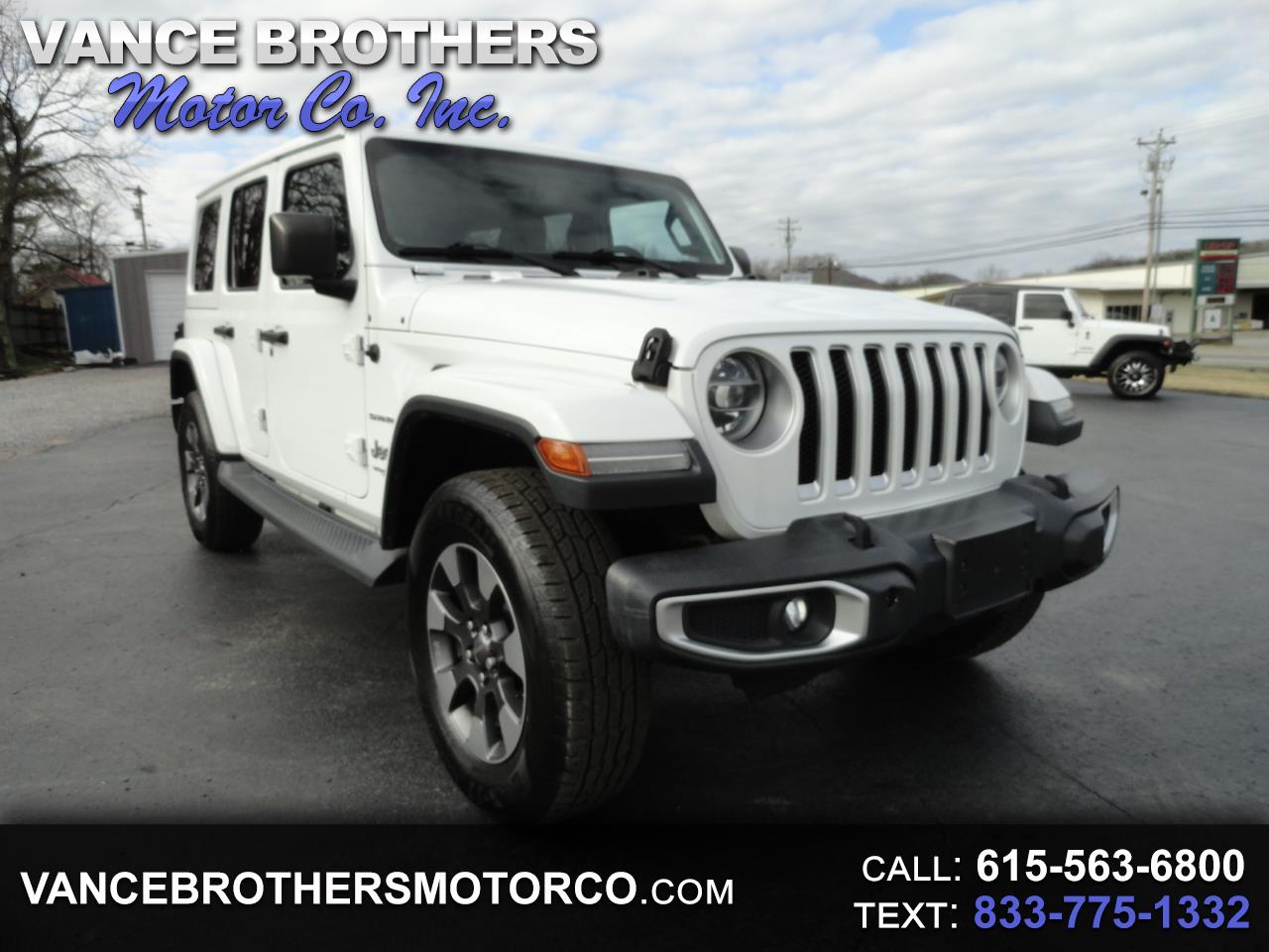 2018 Jeep Wrangler Unlimited Sahara 4x4