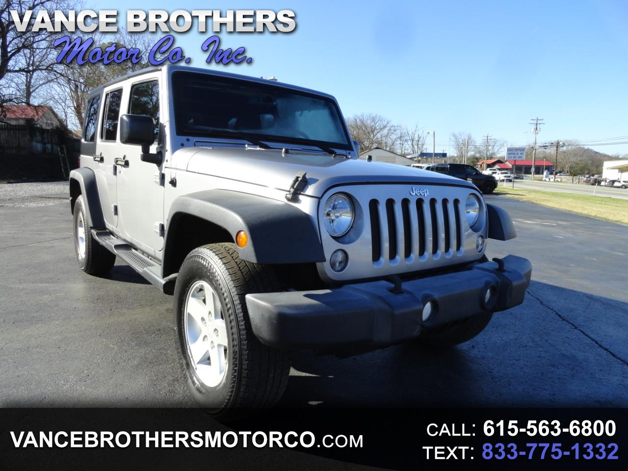 2017 Jeep Wrangler Unlimited Sport 4x4