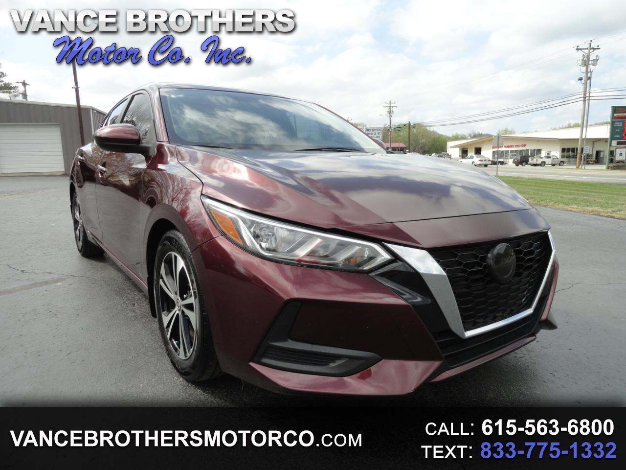 2022 Nissan Sentra SV CVT