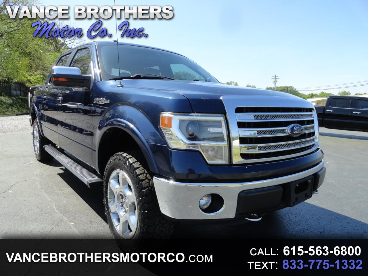 2013 Ford F-150 4WD SuperCrew 145" Lariat