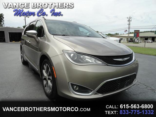 Silver 2017 Chrysler Pacifica Limited FWD Minivan Front-Wheel Drive Automatic