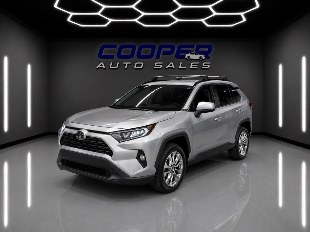 Silver 2019 Toyota RAV4 SUV / Crossover Front-Wheel Drive Automatic