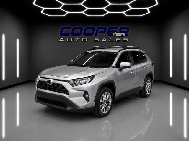 Silver 2019 Toyota RAV4 SUV / Crossover Front-Wheel Drive Automatic