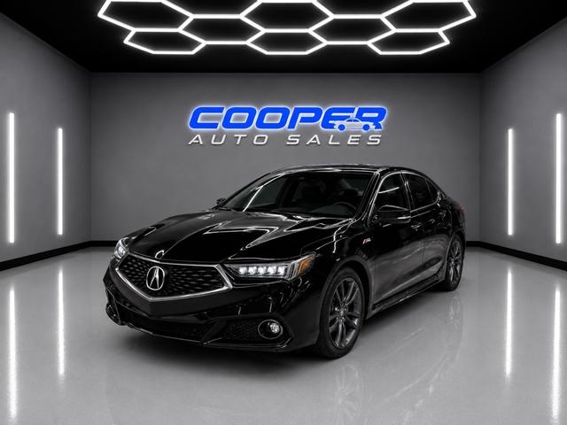 Black 2020 Acura TLX Sedan Front-Wheel Drive Automatic
