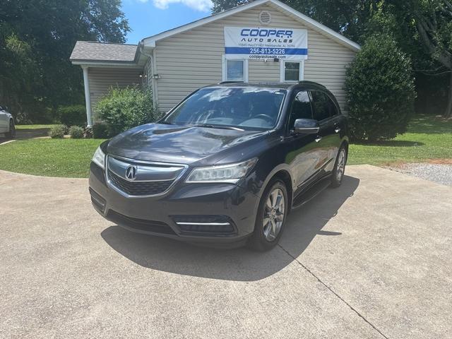 Gray 2016 Acura MDX SUV / Crossover All-Wheel Drive Automatic