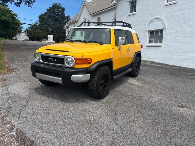 Yellow 2007 Toyota FJ Cruiser SUV / Crossover Four-Wheel Drive 6-Speed Manual