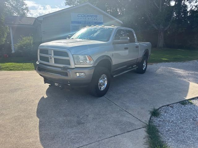 Silver 2012 RAM 3500 Pickup Truck Four-Wheel Drive 6-Speed Manual