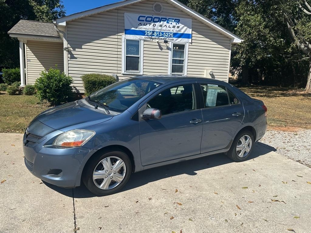 Blue 2007 Toyota Yaris Sedan Front-Wheel Drive Automatic