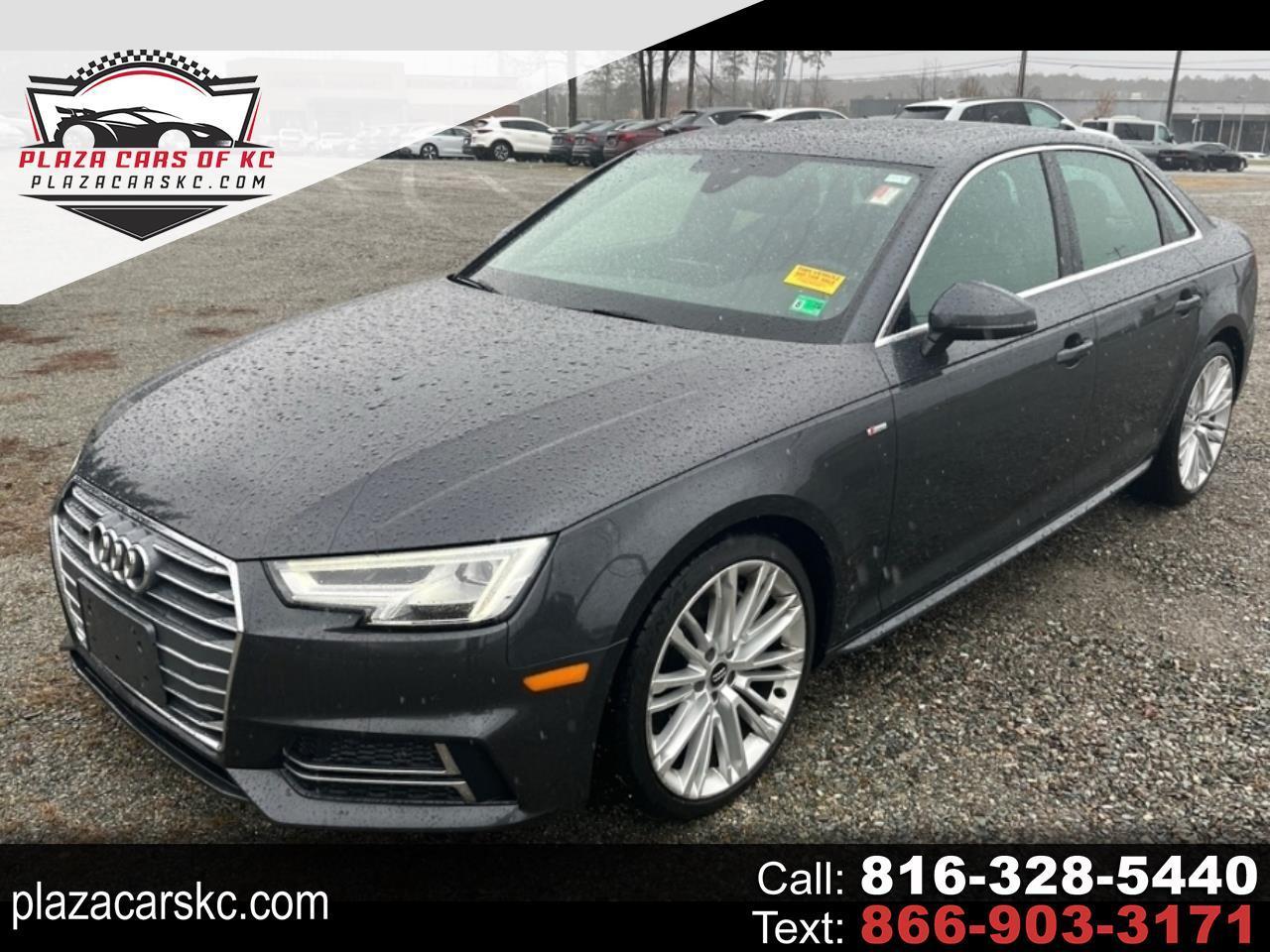 2017 Audi A4 2.0T Premium Plus quattro Sedan