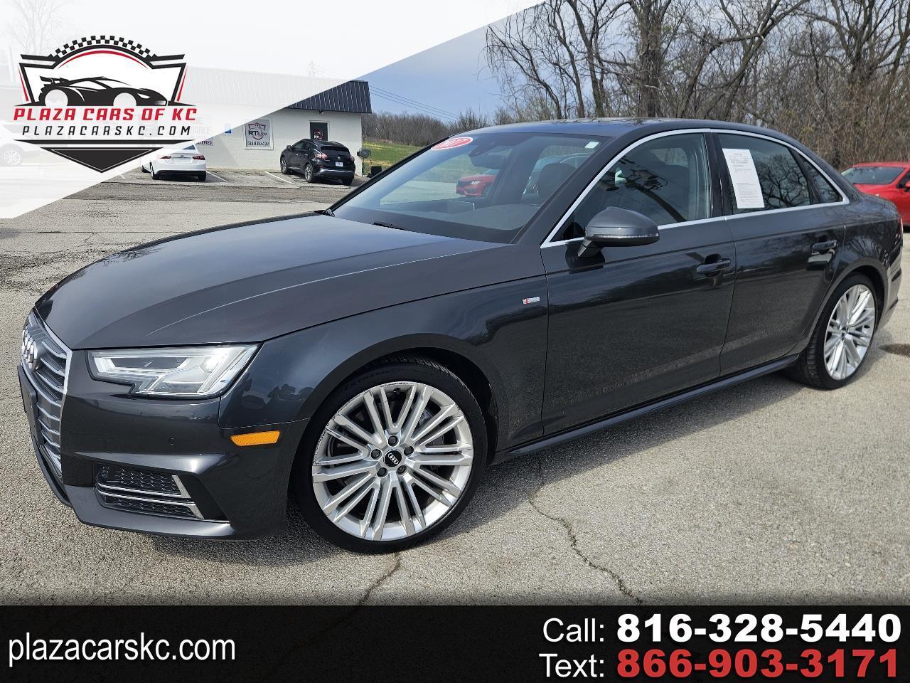 2017 Audi A4 2.0T Premium Plus quattro Sedan