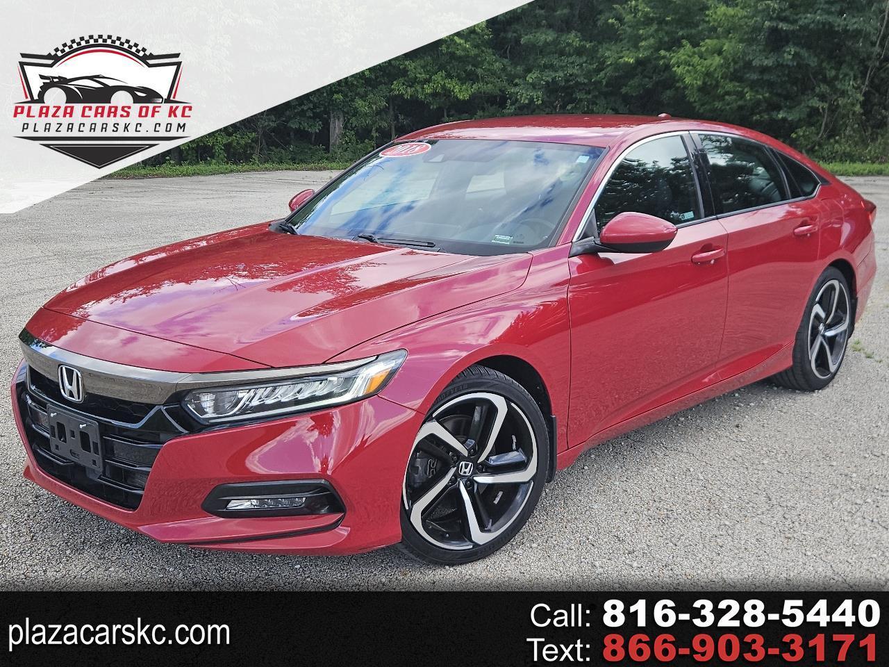 2018 Honda Accord Sport 4D Sedan 1.5L at