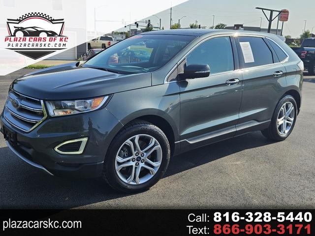 Black (Charcoal) 2015 Ford Edge SUV / Crossover All-Wheel Drive Automatic