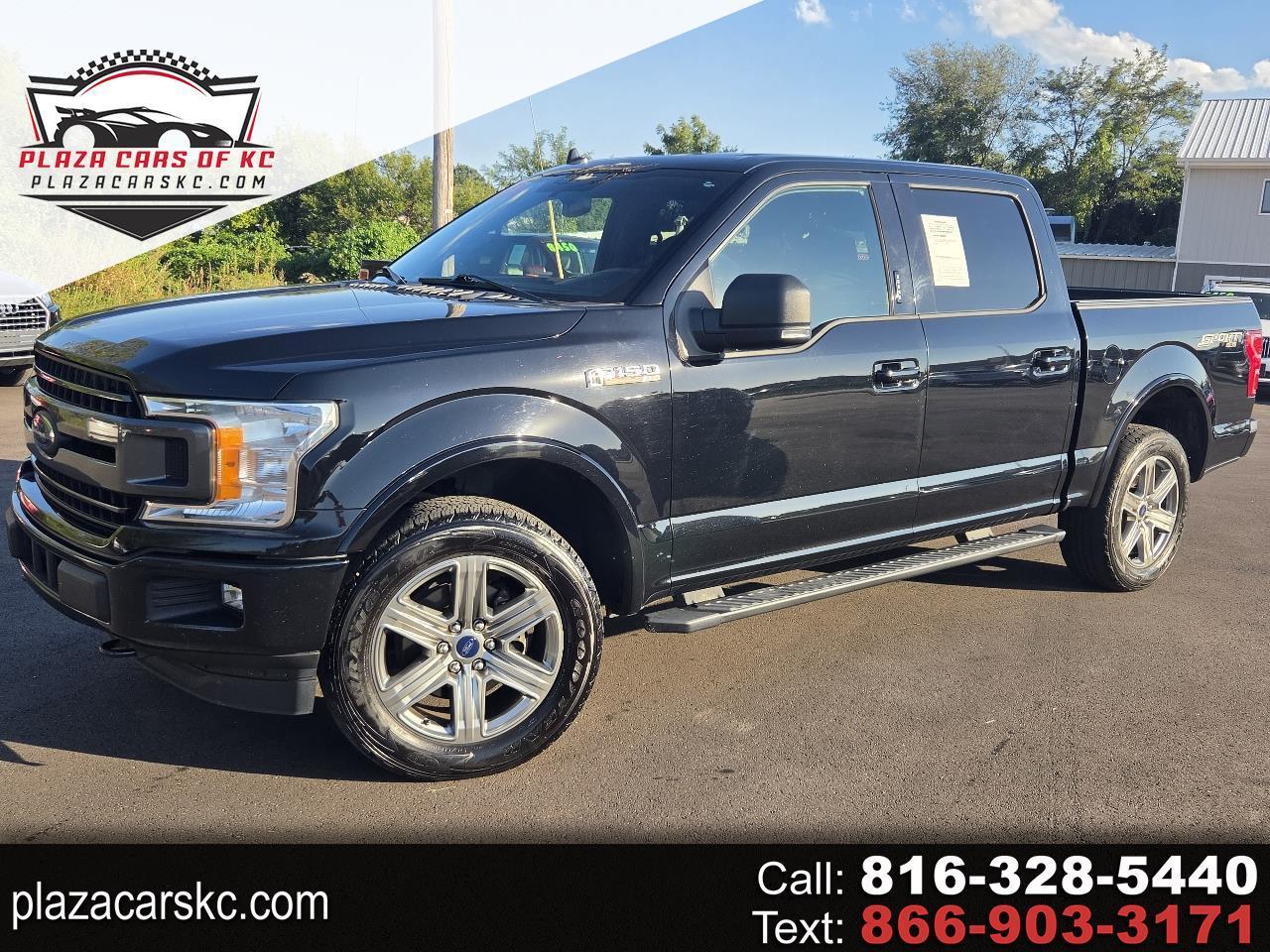 2018 Ford F-150 4WD SuperCrew 145" XLT