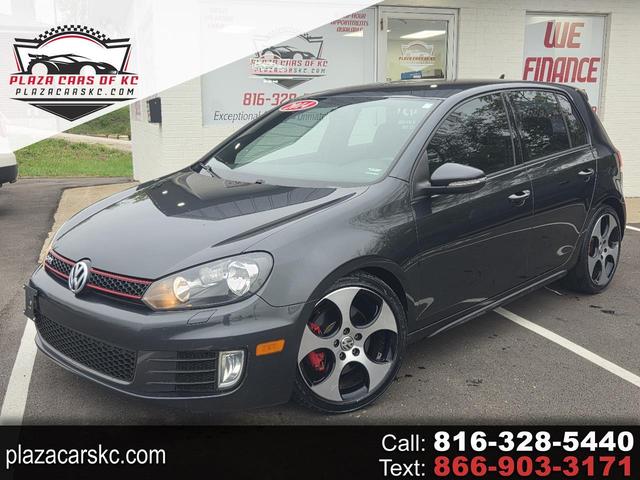 Black 2014 Volkswagen Golf GTI Hatchback Front-Wheel Drive Automatic