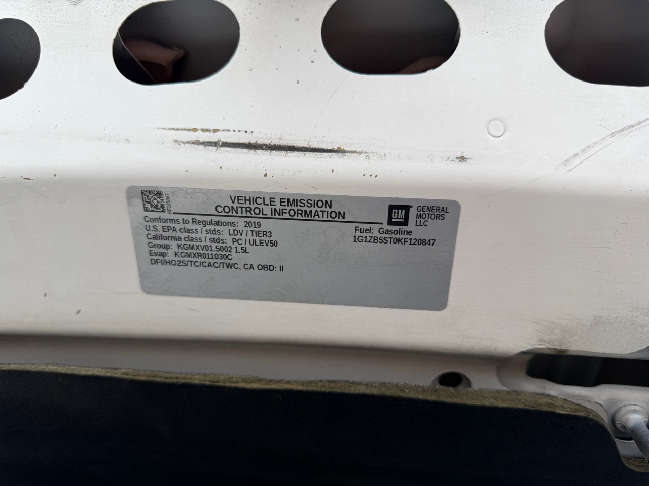 Chevrolet Malibu  2019