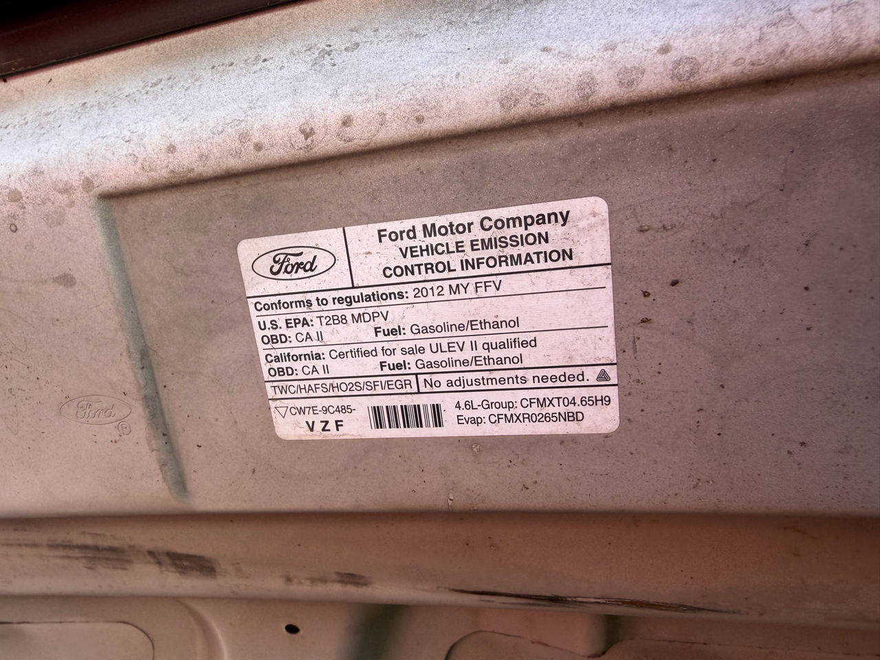 Ford Econoline  2012