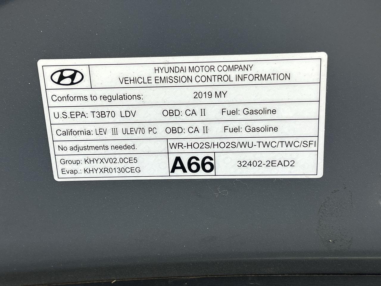 Hyundai Elantra  2019
