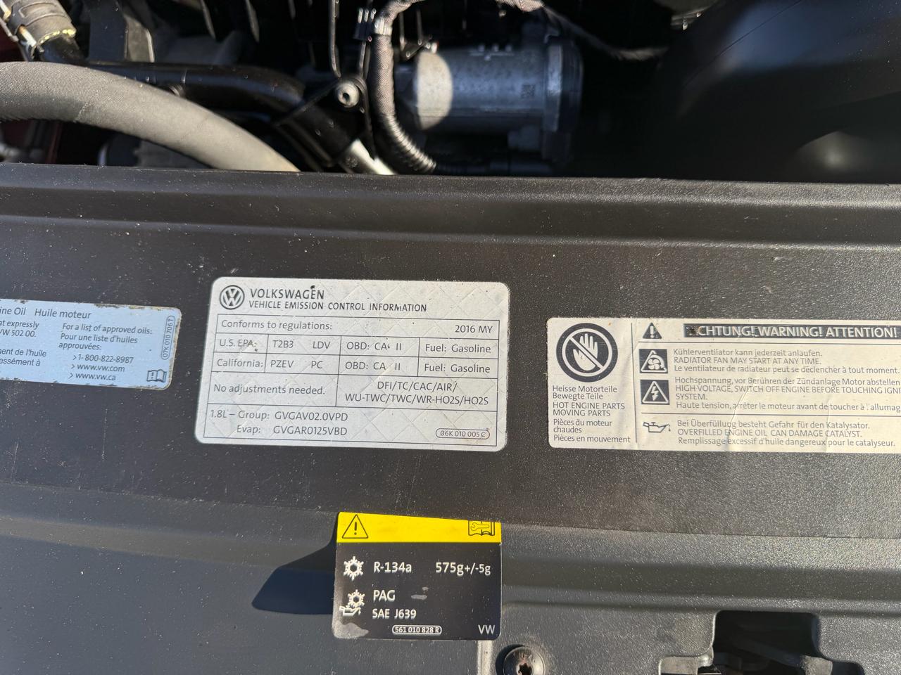 Volkswagen Passat  2016