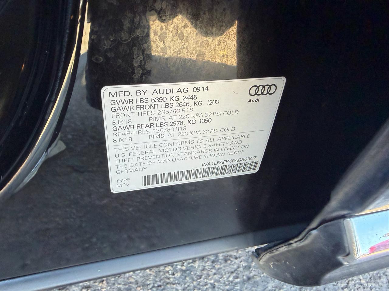 Audi Q5  2015