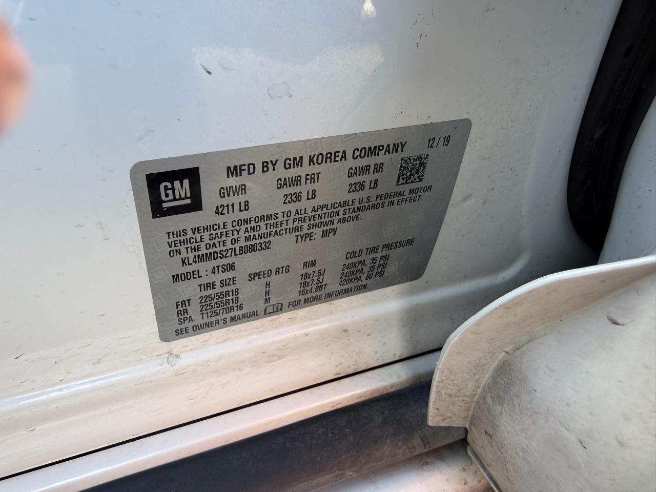 Buick Encore GX  2020